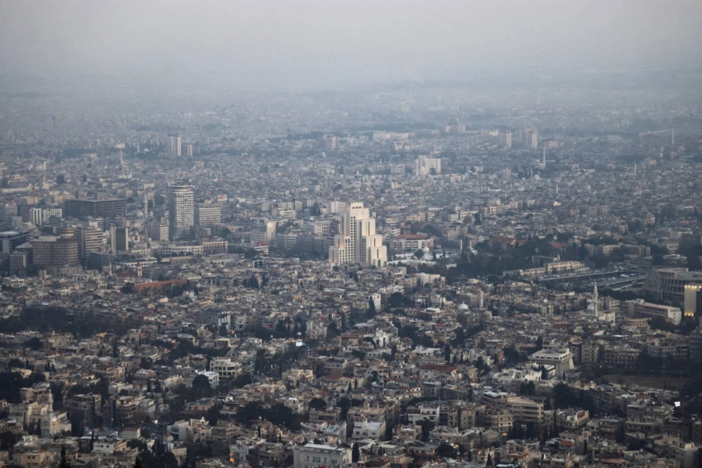 Damascus seen from Mount Qasioun on Jan. 7 Damascus seen from Mount Qasioun on Jan. 7