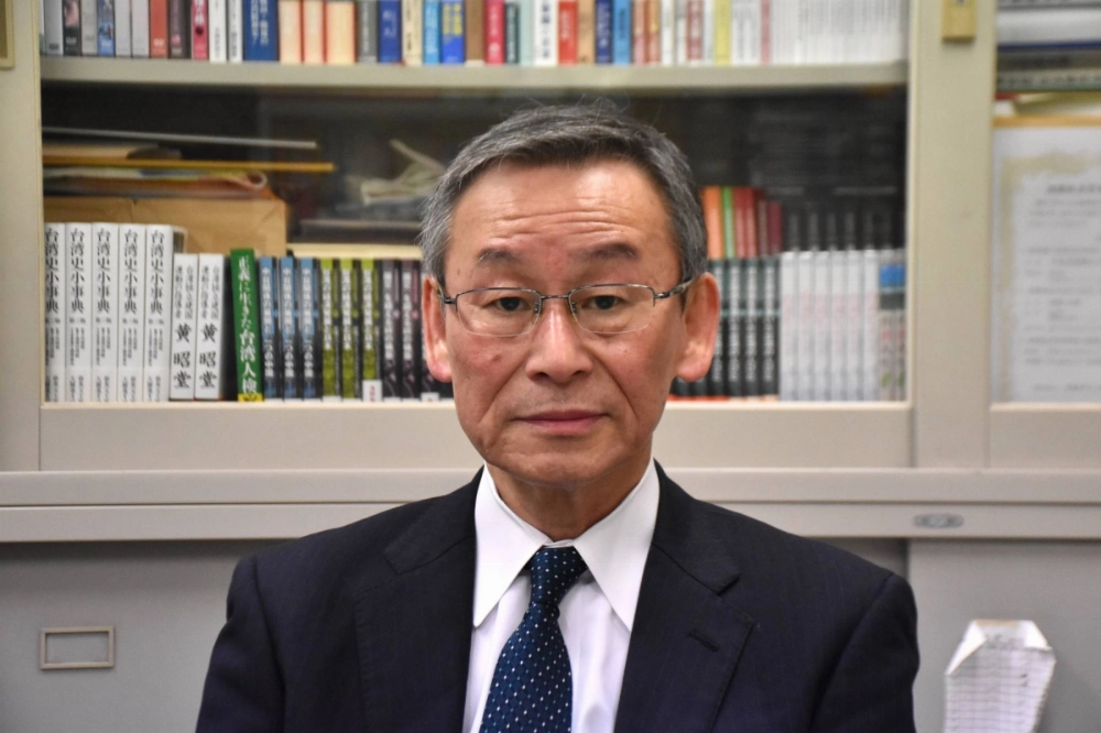 Masataka Yuhara, secretary-general of the Friends of Lee Teng Hui Association in Japan, which has been calling for "Taiwan" to be permitted as a place of origin in family registers. Masataka Yuhara, secretary-general of the Friends of Lee Teng Hui Association in Japan, which has been calling for "Taiwan" to be permitted as a place of origin in family registers.