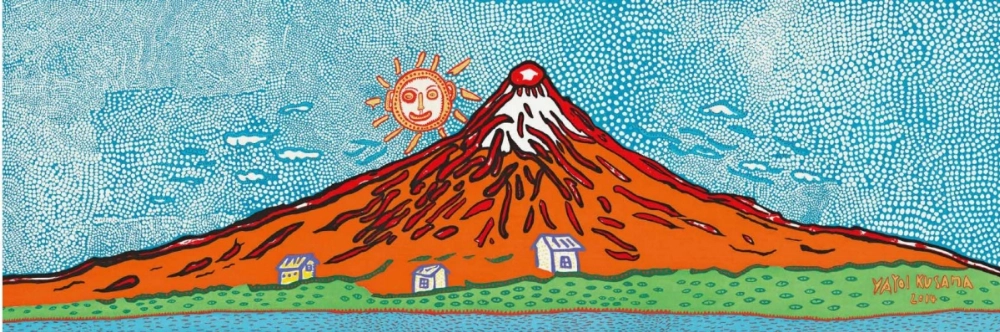 The Adachi Institute has been working on creating brand new ukiyo-e prints in collaboration with contemporary artists such as Yayoi Kusama, whose “Mt. Fuji in Seven Colours: When life boundlessly flares up to the universe” (2014) can be seen on display at “Ukiyo-e in Play.” The Adachi Institute has been working on creating brand new ukiyo-e prints in collaboration with contemporary artists such as Yayoi Kusama, whose “Mt. Fuji in Seven Colours: When life boundlessly flares up to the universe” (2014) can be seen on display at “Ukiyo-e in Play.”