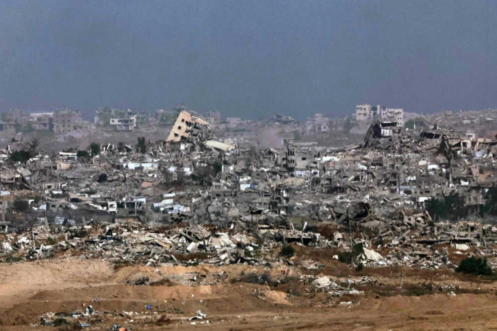 Destroyed buildings in the Gaza Strip. German Chancellor Friedrich Merz criticized Israel's actions in the territory as "no longer comprehensible."  Destroyed buildings in the Gaza Strip. German Chancellor Friedrich Merz criticized Israel's actions in the territory as "no longer comprehensible."