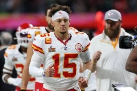 Chiefs quarterback Patrick Mahomes has said he will not compete in flag football at the 2028 Los Angeles Olympics. | Imagn Images / via Reuters