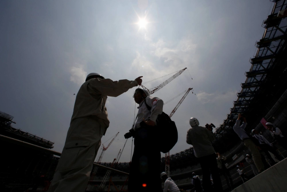 Japan has enforced tougher rules on companies to protect workers from heat after 30 workplace deaths and roughly 1,200 injuries were reported last year that were associated with high temperatures. Japan has enforced tougher rules on companies to protect workers from heat after 30 workplace deaths and roughly 1,200 injuries were reported last year that were associated with high temperatures.