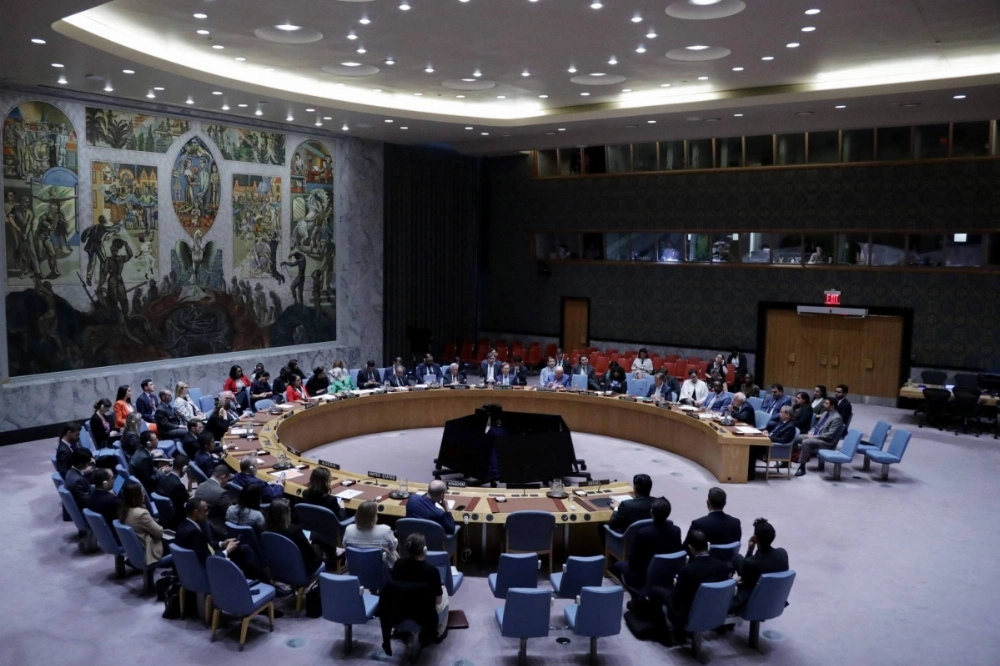 United Nations Security Council members vote on a resolution calling for a ceasefire and unrestricted humanitarian access in Gaza, at U.N. headquarters in New York on June Wednesday. United Nations Security Council members vote on a resolution calling for a ceasefire and unrestricted humanitarian access in Gaza, at U.N. headquarters in New York on June Wednesday.