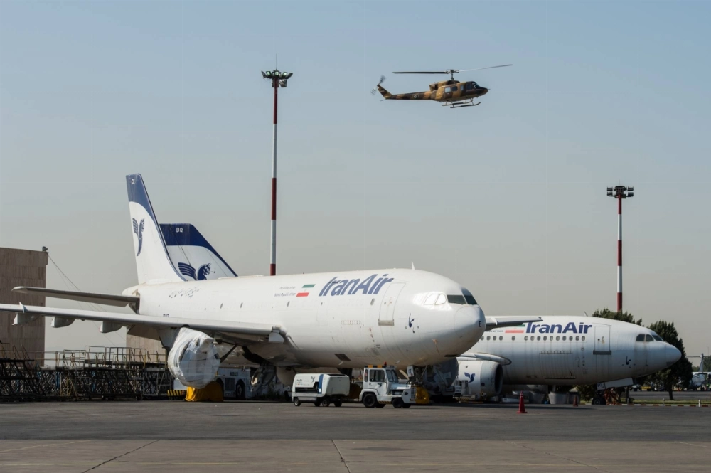 An Airbus A300 aircraft operated by Iran Air at Mehrabad International Airport in Tehran An Airbus A300 aircraft operated by Iran Air at Mehrabad International Airport in Tehran