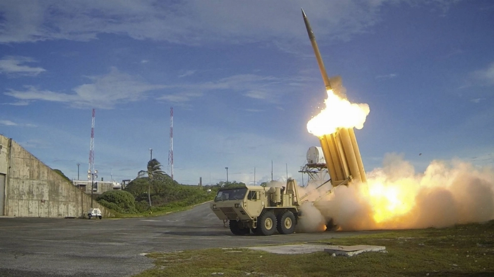 A Terminal High Altitude Area Defense (THAAD) interceptor undergoes testing at an undisclosed location. The Trump administration’s ambitious “Golden Dome” missile defense plan revives Reagan-era dreams of a high-tech shield but faces immense technical, financial and geopolitical hurdles.  A Terminal High Altitude Area Defense (THAAD) interceptor undergoes testing at an undisclosed location. The Trump administration’s ambitious “Golden Dome” missile defense plan revives Reagan-era dreams of a high-tech shield but faces immense technical, financial and geopolitical hurdles.