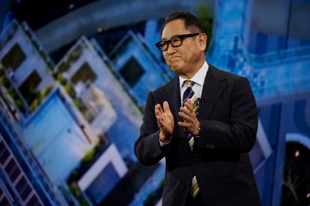 Shareholders passed a motion to reappoint Chairman Akio Toyoda during Toyota Motor's general shareholders' meeting on Thursday. Shareholders passed a motion to reappoint Chairman Akio Toyoda during Toyota Motor's general shareholders' meeting on Thursday.
