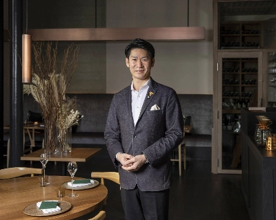 At modern French restaurant Crony, sommelier Kazutaka Ozawa impresses guests with his thoughtful wine pairings. At modern French restaurant Crony, sommelier Kazutaka Ozawa impresses guests with his thoughtful wine pairings.
