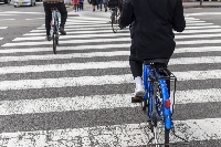 Bicycle riders will be fined for minor traffic violations starting on April 1. | Getty Images