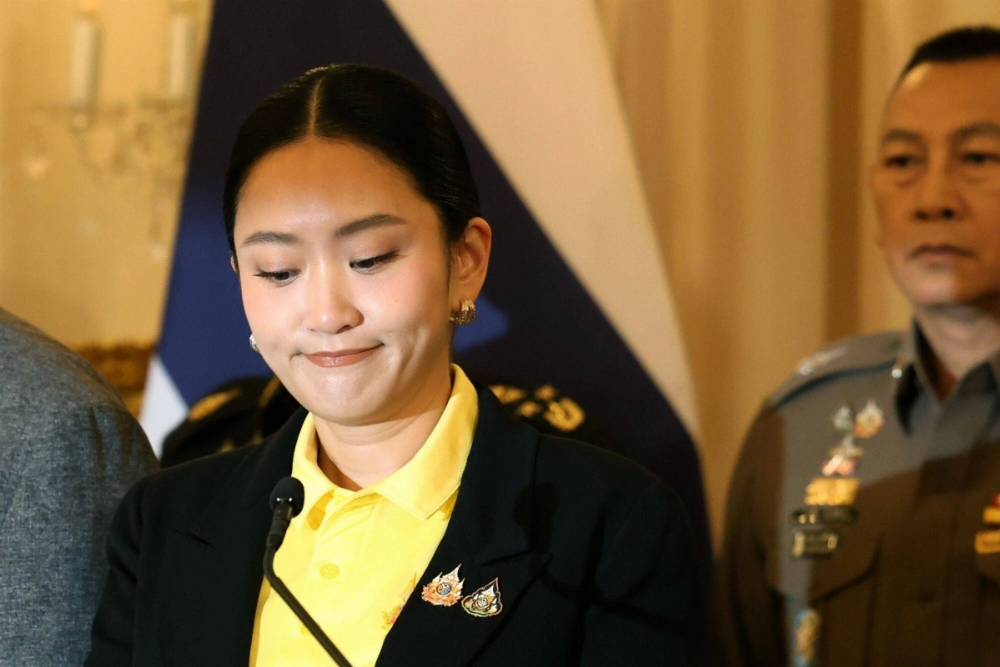 Paetongtarn Shinawatra, Thailand's prime minister, during a news conference in Bangkok, on Thursday. Thailand's government faces collapse after a leaked phone call unleashed fresh political turmoil. Paetongtarn Shinawatra, Thailand's prime minister, during a news conference in Bangkok, on Thursday. Thailand's government faces collapse after a leaked phone call unleashed fresh political turmoil.