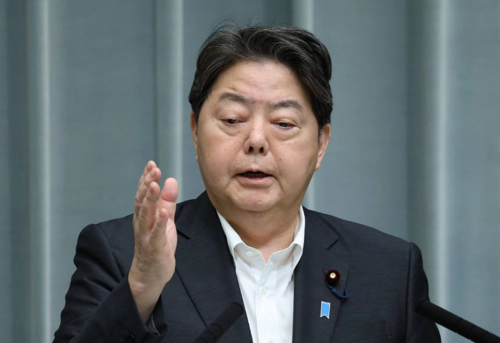 Chief Cabinet Secretary Yoshimasa Hayashi Chief Cabinet Secretary Yoshimasa Hayashi