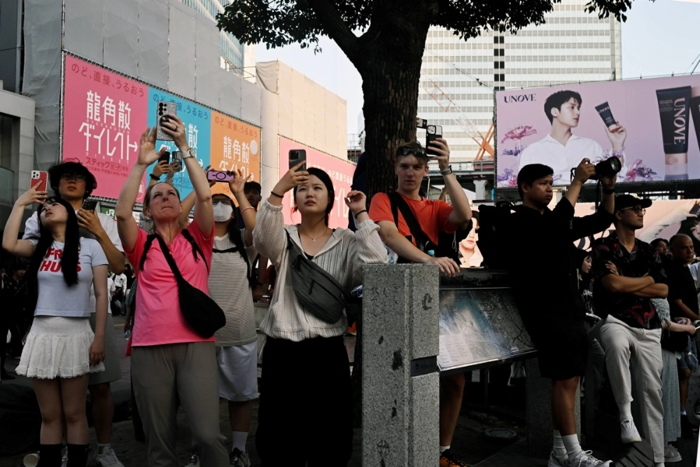 Visitors at Shibuya Station, one of the busiest railway stations in the world. Tokyo ranks second only to London and above Paris, which landed third on online travel booking site Kayak’s list of most popular destinations this summer. Visitors at Shibuya Station, one of the busiest railway stations in the world. Tokyo ranks second only to London and above Paris, which landed third on online travel booking site Kayak’s list of most popular destinations this summer.