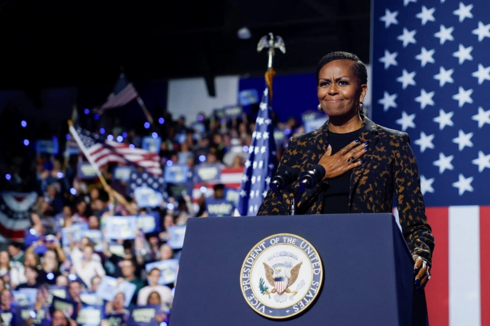 Former U.S. first lady Michelle Obama says she is stepping back from traditional politics to focus on cultural influence through her podcast, reflecting a broader trend of Black women redefining political engagement. Former U.S. first lady Michelle Obama says she is stepping back from traditional politics to focus on cultural influence through her podcast, reflecting a broader trend of Black women redefining political engagement.