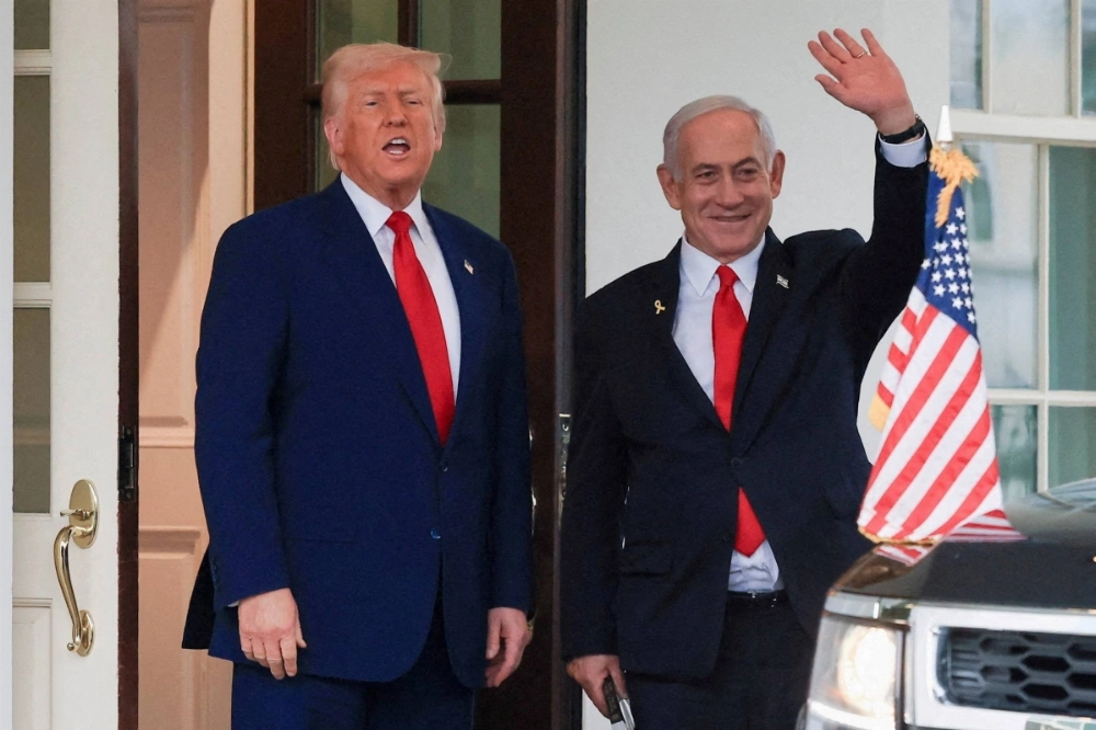 U.S. President Donald Trump meets with Israeli Prime Minister Benjamin Netanyahu at the White House on April 7. Trump’s unexpected strike on Iran shows how Israel’s influence overcame his reluctance for foreign wars. U.S. President Donald Trump meets with Israeli Prime Minister Benjamin Netanyahu at the White House on April 7. Trump’s unexpected strike on Iran shows how Israel’s influence overcame his reluctance for foreign wars.