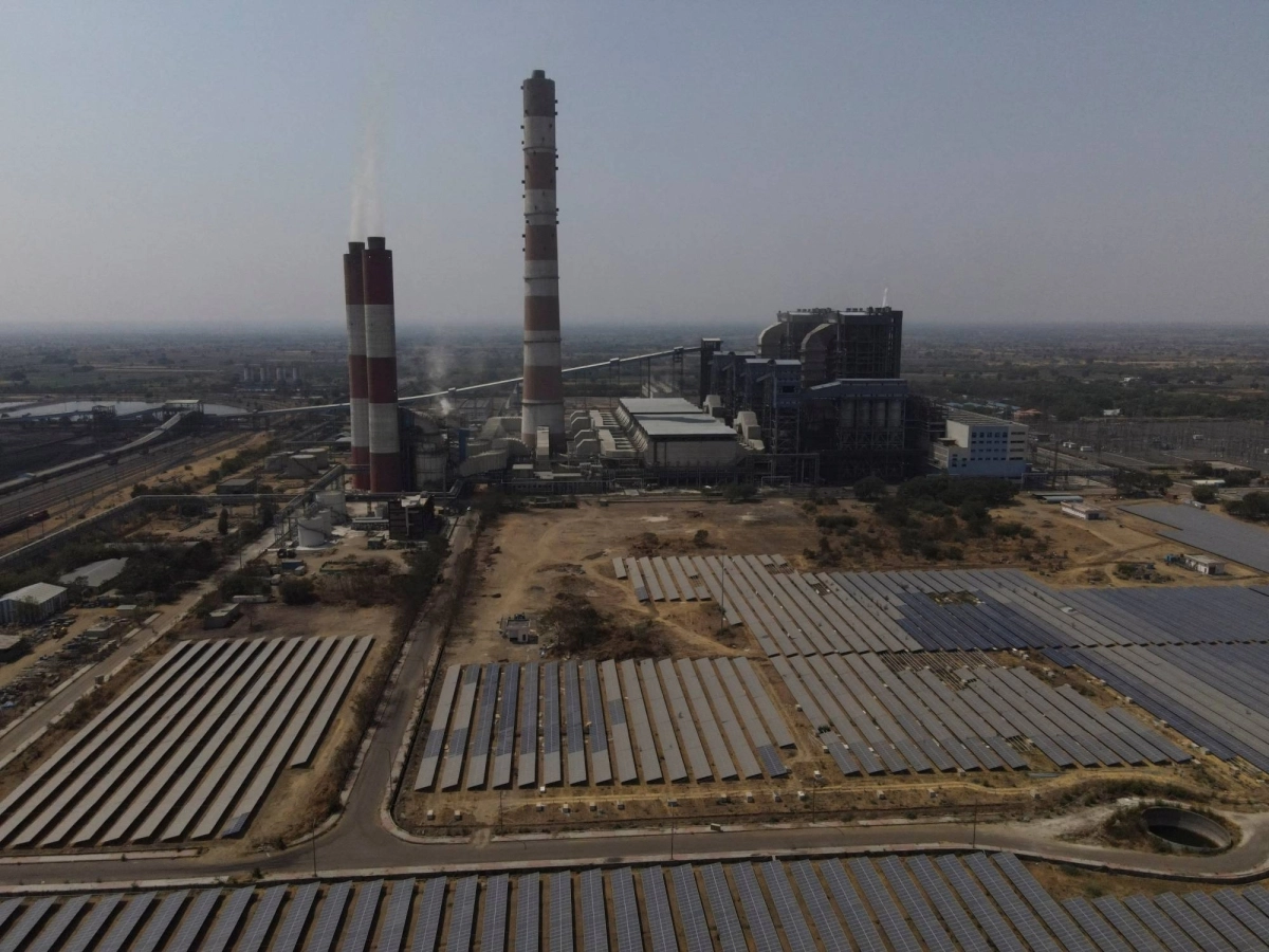 A solar power plant in Solapur, India, in March. In 2024, India overtook Japan to become the country with the third-largest solar capacity in the world. A solar power plant in Solapur, India, in March. In 2024, India overtook Japan to become the country with the third-largest solar capacity in the world.