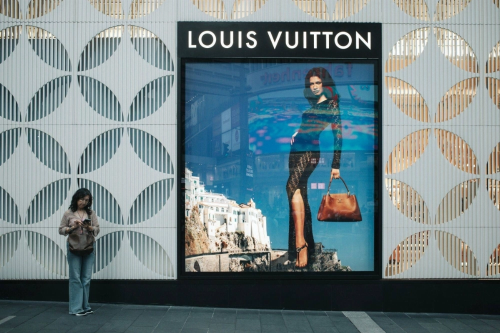 An advertisement for Louis Vuitton in Kuala Lumpur on Friday An advertisement for Louis Vuitton in Kuala Lumpur on Friday