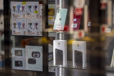 A new law set to take effect in December to promote competition in the smartphone app market  bans Google and Apple from excluding other companies' app stores from phones that use their operating systems. A new law set to take effect in December to promote competition in the smartphone app market  bans Google and Apple from excluding other companies' app stores from phones that use their operating systems.