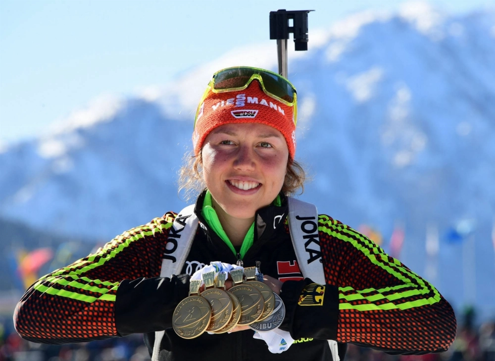 Germany's Laura Dahlmeier died after a mountaineering accident in Pakistan, her management team said Wednesday. Germany's Laura Dahlmeier died after a mountaineering accident in Pakistan, her management team said Wednesday.