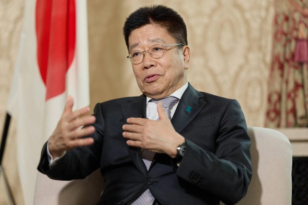 Finance Minister Katsunobu Kato Finance Minister Katsunobu Kato