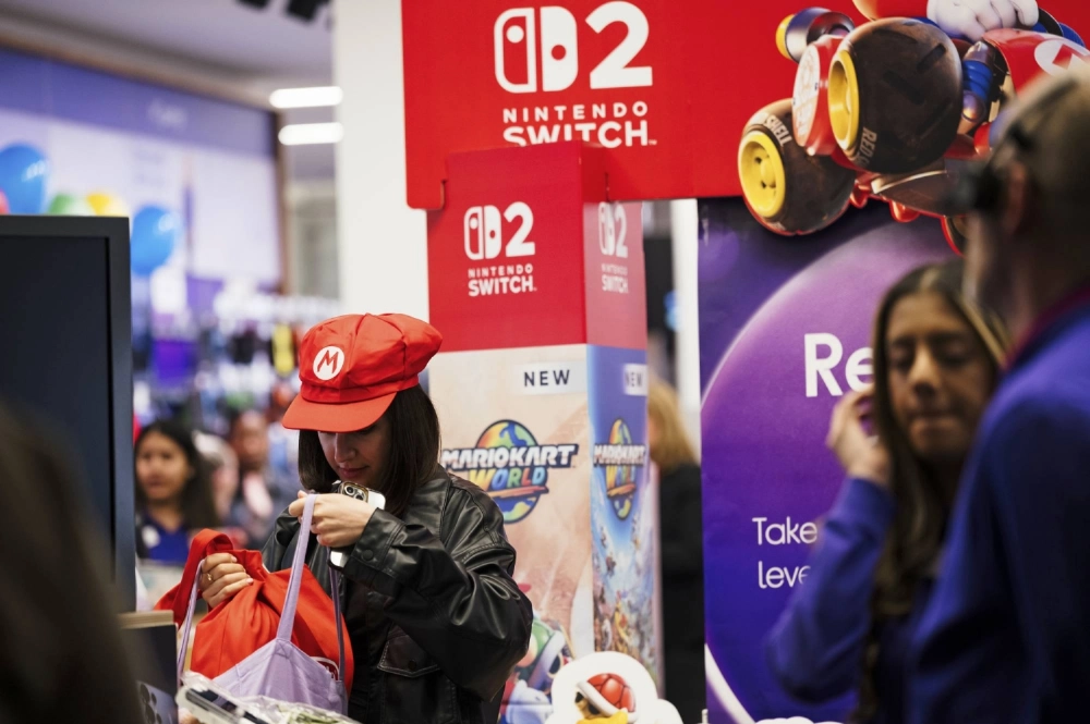 Nintendo said its quarterly revenue had more than doubled year-on-year thanks to the Switch 2, which became the world's fastest-selling console after its launch in June. Nintendo said its quarterly revenue had more than doubled year-on-year thanks to the Switch 2, which became the world's fastest-selling console after its launch in June.