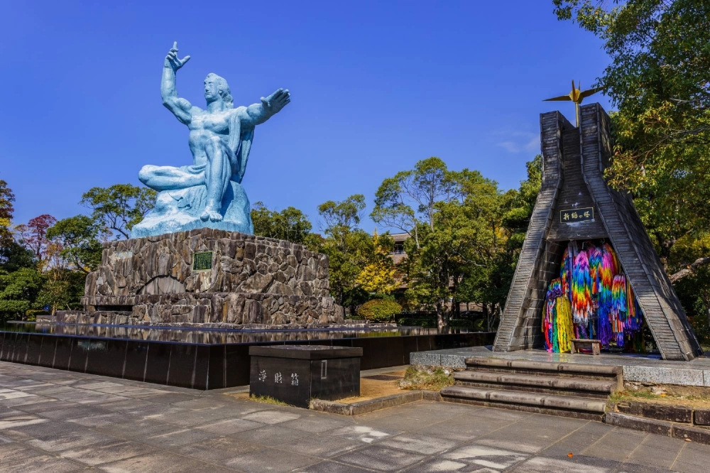 Nagasaki Mayor Shiro Suzuki will make a speech on Aug. 9 at a ceremony to commemorate the 80th anniversary of the U.S. atomic bombing of the city, in which he will urge world leaders to work toward abolishing nuclear weapons. Nagasaki Mayor Shiro Suzuki will make a speech on Aug. 9 at a ceremony to commemorate the 80th anniversary of the U.S. atomic bombing of the city, in which he will urge world leaders to work toward abolishing nuclear weapons.