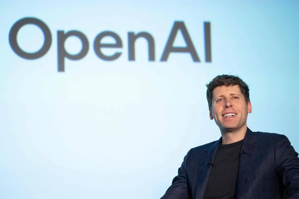 OpenAI CEO Sam Altman attends a talk session with SoftBank group Chairman and CEO Masayoshi Son in Tokyo on February 3. OpenAI CEO Sam Altman attends a talk session with SoftBank group Chairman and CEO Masayoshi Son in Tokyo on February 3.