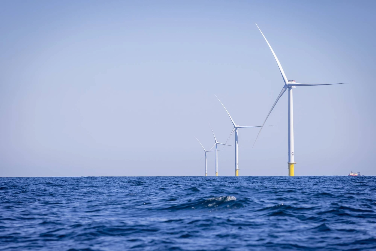 Vineyard Wind 1 in the Atlantic Ocean on Sept. 10, 2024 Vineyard Wind 1 in the Atlantic Ocean on Sept. 10, 2024