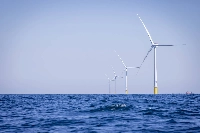 Vineyard Wind 1 in the Atlantic Ocean on Sept. 10, 2024 | Randi Baird / The New York Times