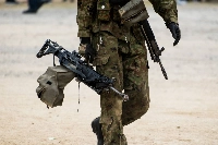 Two Japanese Ground Self-Defense Force members killed during a training exercise in Oita Prefecture on Sunday died from electrocution caused by lightning, the GSDF confirmed Wednesday. | GETTY IMAGES