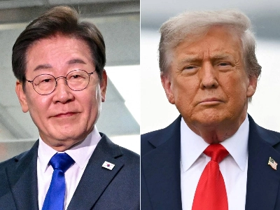 Hours before talks with U.S. President Donald Trump, South Korean leader Lee Jae Myung has signaled that reaching a deal with Washington on its demand to have U.S. forces in South Korea play a larger role in countering China will prove difficult. Hours before talks with U.S. President Donald Trump, South Korean leader Lee Jae Myung has signaled that reaching a deal with Washington on its demand to have U.S. forces in South Korea play a larger role in countering China will prove difficult.