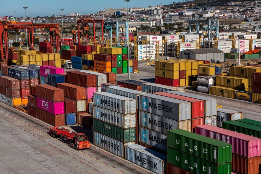 Containers at a dock at the Port of Cape Town in Cape Town in 2024. China’s exports to Africa so far in 2025 are more than in the whole of 2020 and on track to exceed $200 billion for the first time. Containers at a dock at the Port of Cape Town in Cape Town in 2024. China’s exports to Africa so far in 2025 are more than in the whole of 2020 and on track to exceed $200 billion for the first time.