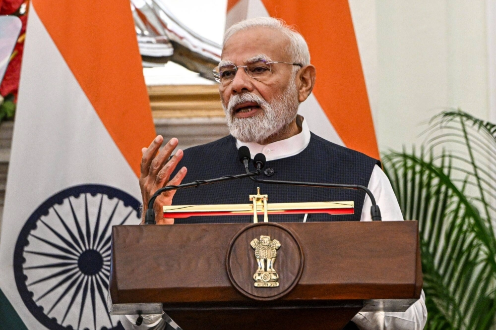 Indian Prime Minister Narendra Modi has responded cautiously to a possible warming in relations with the U.S. following weeks of tensions over tariffs. Indian Prime Minister Narendra Modi has responded cautiously to a possible warming in relations with the U.S. following weeks of tensions over tariffs.