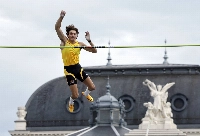Sweden's Armand Duplantis has won every international pole vault title on offer since the Tokyo Olympics. | REUTERS