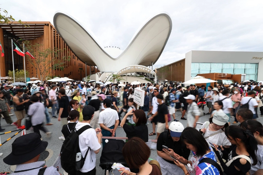 With one month left to go, crowds are expected to swell at the World Expo in Osaka during its final weeks. With one month left to go, crowds are expected to swell at the World Expo in Osaka during its final weeks.