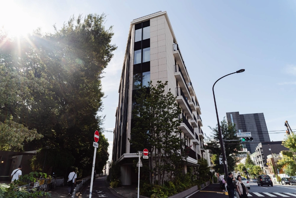 A high-end property in the fashionable Daikanyama district in Tokyo A high-end property in the fashionable Daikanyama district in Tokyo