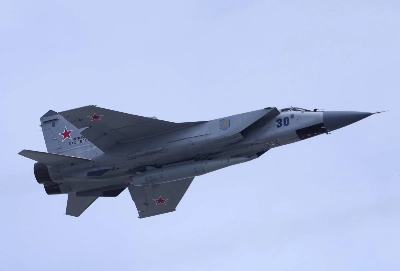 Three Russian MiG-31s, like the one seen here, violated Estonian airspace this month over the Gulf of Finland, escalating regional tensions further.  Three Russian MiG-31s, like the one seen here, violated Estonian airspace this month over the Gulf of Finland, escalating regional tensions further.