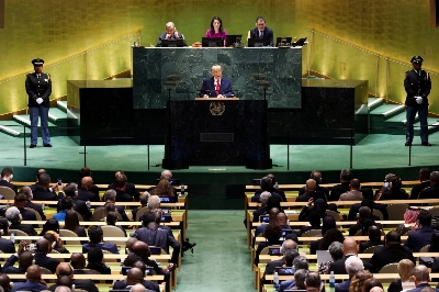 U.S. President Donald Trump addresses the 80th United Nations General Assembly at U.N. headquarters in New York on Tuesday. His claim that he deserves the Nobel Peace Prize for ending multiple wars is contradicted by the fact that many of these conflicts persist. U.S. President Donald Trump addresses the 80th United Nations General Assembly at U.N. headquarters in New York on Tuesday. His claim that he deserves the Nobel Peace Prize for ending multiple wars is contradicted by the fact that many of these conflicts persist.