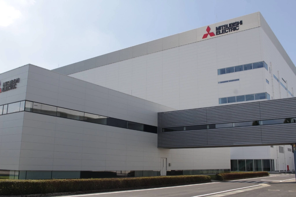 Mitsubishi Electric's new semiconductor plant in Kikuchi, Kumamoto Prefecture Mitsubishi Electric's new semiconductor plant in Kikuchi, Kumamoto Prefecture