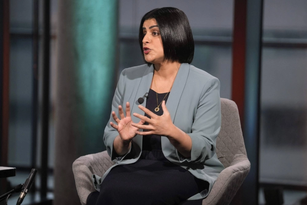 British Home Secretary Shabana Mahmood on the BBC's "Sunday Morning" political television show in Manchester, England, on Sunday. She will give police new powers to place limits on repeated protests British Home Secretary Shabana Mahmood on the BBC's "Sunday Morning" political television show in Manchester, England, on Sunday. She will give police new powers to place limits on repeated protests