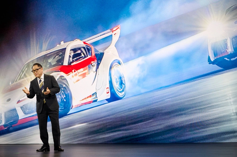 Toyota Chairman Akio Toyoda's ¥4.7 trillion buyout plan for Toyota Industries is delayed due to slower-than-expected antitrust reviews overseas. Toyota Chairman Akio Toyoda's ¥4.7 trillion buyout plan for Toyota Industries is delayed due to slower-than-expected antitrust reviews overseas.