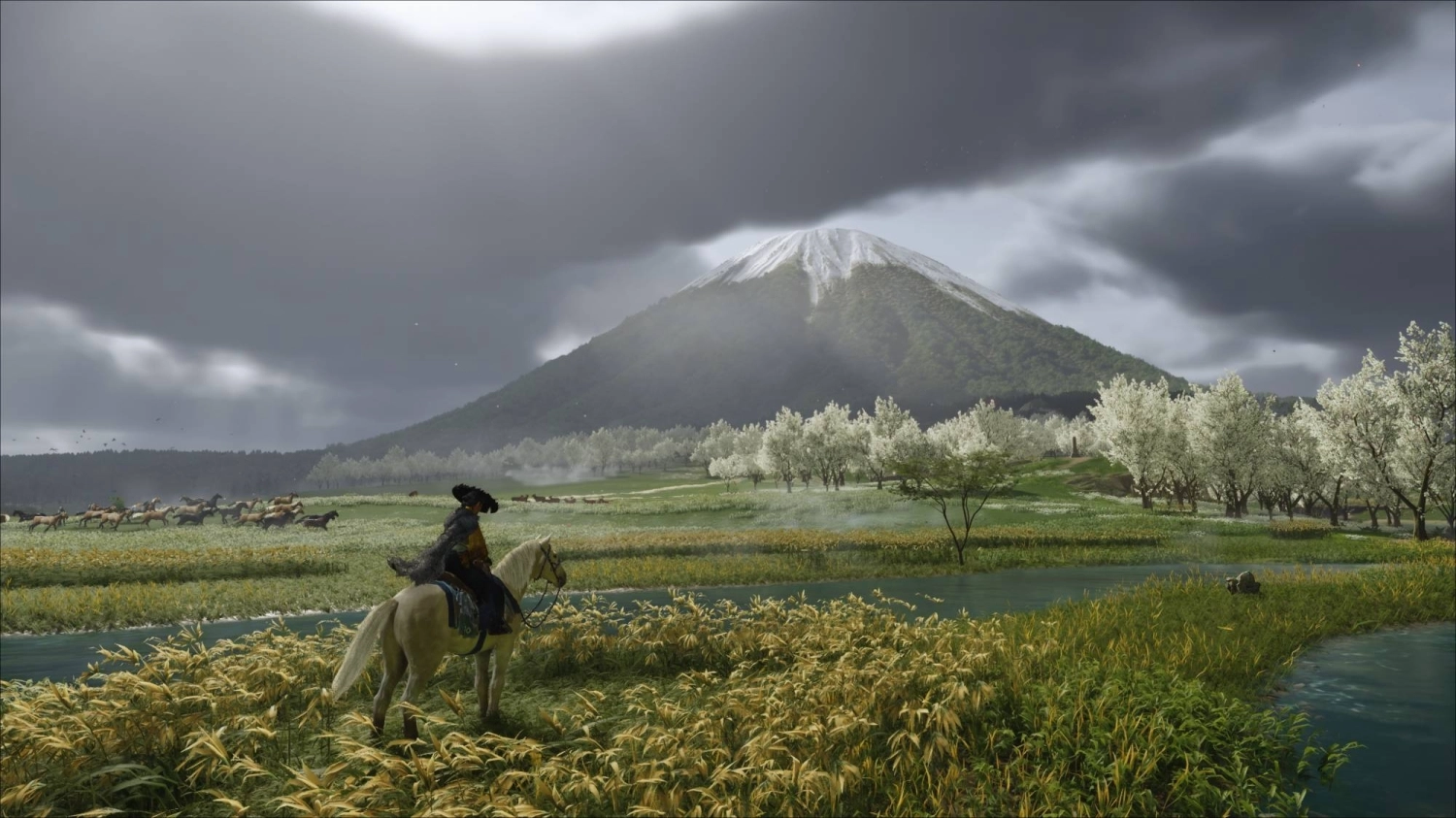 Like its predecessor, Ghost of Yotei offers an hyper-romanticized version of Japan in both combat and environment. Like its predecessor, Ghost of Yotei offers an hyper-romanticized version of Japan in both combat and environment.