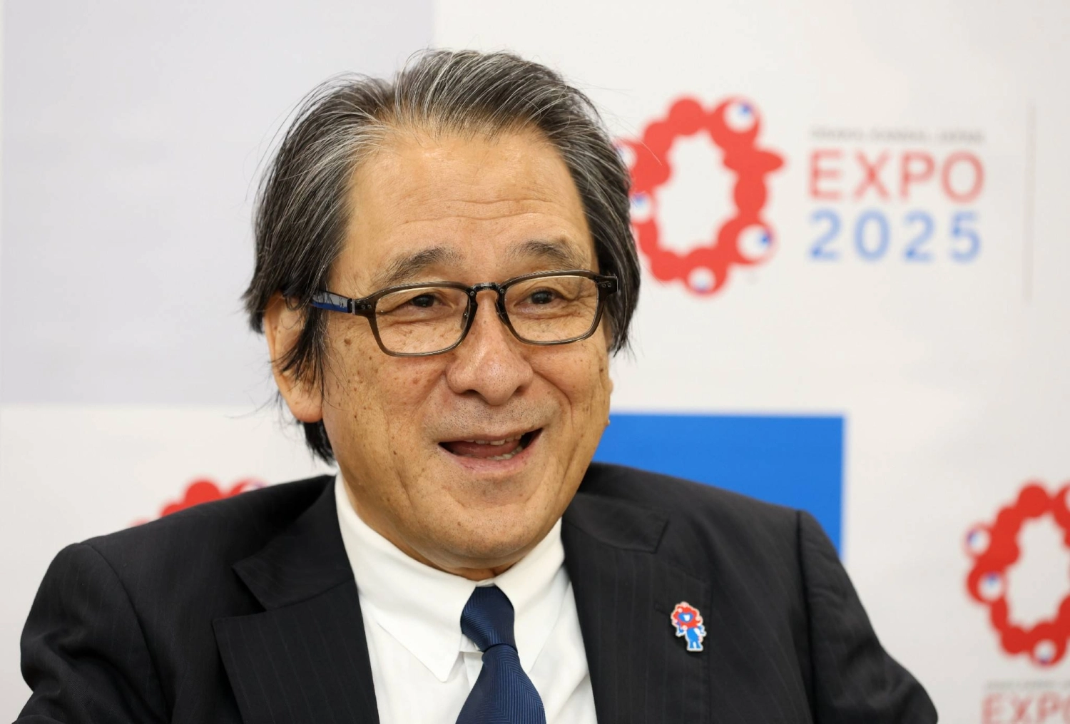 Osaka Expo Secretary-General Hiroyuki Ishige speaks during an interview last week. Osaka Expo Secretary-General Hiroyuki Ishige speaks during an interview last week.