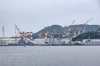 The Shipbuilders’ Association of Japan announced plans to invest ¥350 billion in capital expenditures to double shipbuilding output by 2035. | BLOOMBERG