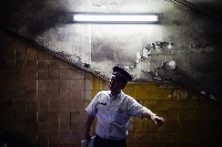 Stories abound with regards to the former Hakubutsukan-Dobutsuen Station, with stationmaster Mamoru Iwai saying it was once used for military purposes.  | JOHAN BROOKS