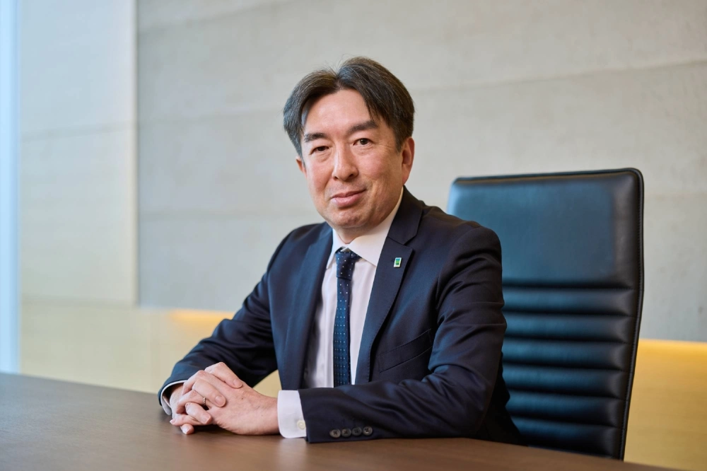Katsuhiko Ushikubo, chief investment officer of Norinchukin Bank, ahead of an interview at the Bank's headquarters in Tokyo on Monday Katsuhiko Ushikubo, chief investment officer of Norinchukin Bank, ahead of an interview at the Bank's headquarters in Tokyo on Monday