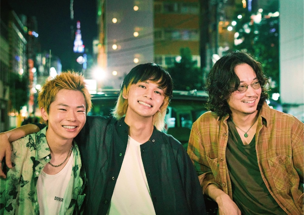 Koto Nagata’s “Baka’s Identity” follows three men (from left: Yuta Hayashi, Takumi Kitamura and Go Ayano) in Japan’s fake ID trade, bound by crime and brotherhood. Koto Nagata’s “Baka’s Identity” follows three men (from left: Yuta Hayashi, Takumi Kitamura and Go Ayano) in Japan’s fake ID trade, bound by crime and brotherhood.