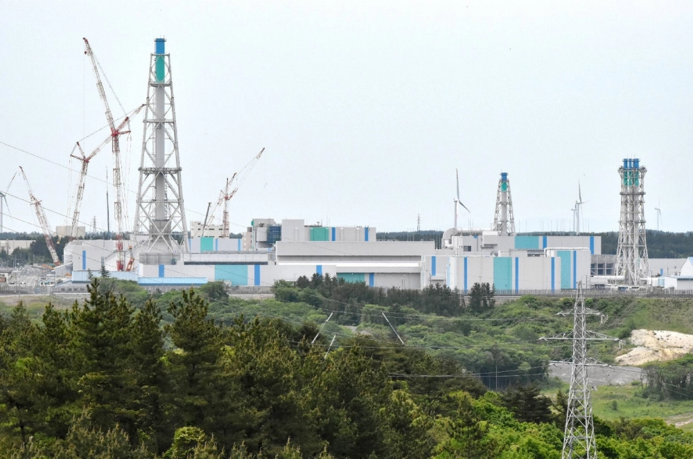The nuclear fuel reprocessing plant in the village of Rokkasho, Aomori Prefecture The nuclear fuel reprocessing plant in the village of Rokkasho, Aomori Prefecture