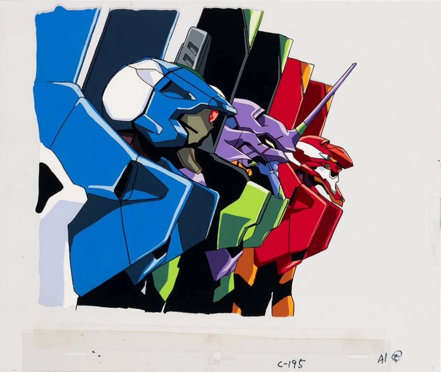 “All of Evangelion,” an exhibition at Tokyo City View in Roppongi Hills, features materials from both the original 1995 “All of Evangelion,” an exhibition at Tokyo City View in Roppongi Hills, features materials from both the original 1995