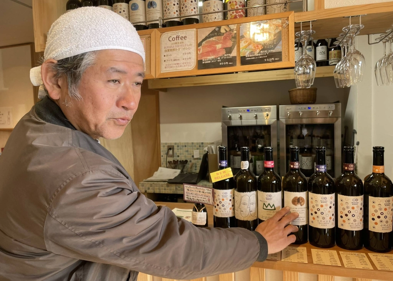 Winemaker Yuzo Fukushima of Musashi Winery wants to make 100% Japanese wines that express the local terroir.