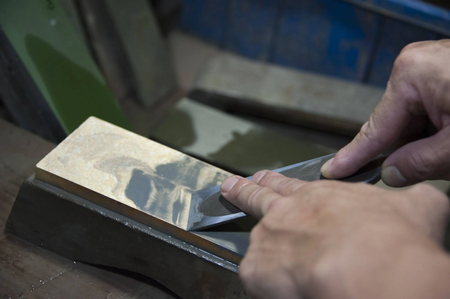 A modern-day Kongo Gumi craftsman gets to work. The company employs one member of the Kongo family, a descendant of the 40th-generation head and now the family’s 41st-generation successor.