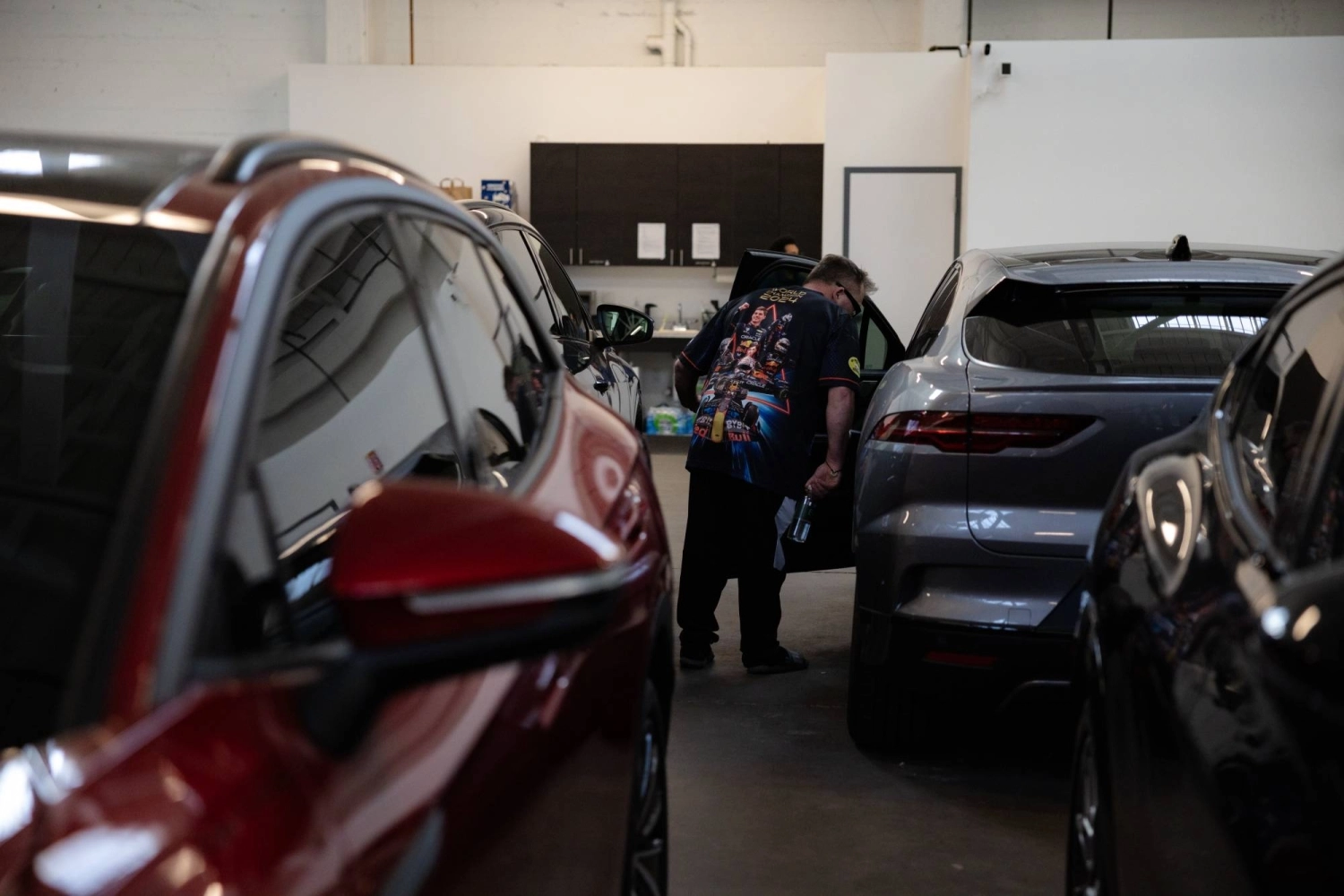 San Francisco’s Ever dealership is seeing an increase in customers seeking used EVs as gas prices rise. San Francisco’s Ever dealership is seeing an increase in customers seeking used EVs as gas prices rise.